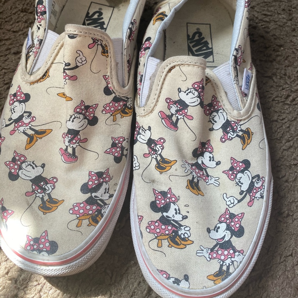 Classic Minnie Mouse Vans